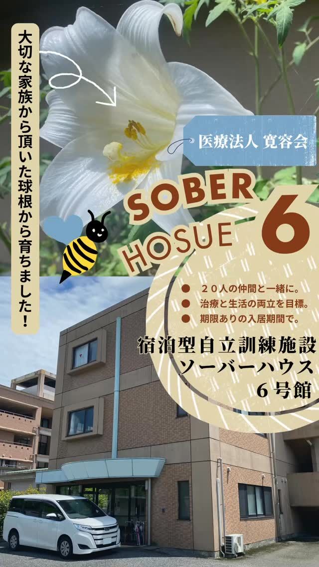 当法人が運営する宿泊型自立訓練施設ソーバーハウス６号館から、心温まるエピソードをお届けします。
施設で日々治療に励む利用者さんのもとへ、ご家族から「百合の球根」の差し入れがありました。 「焦らず、ゆっくり根を張ってね」 そんな温かいメッセージを胸に、毎日大切に、愛おしそうに水やりを続けられていた利用者さん。
そして先日、ついに大輪の見事な百合の花が咲き誇りました！
依存症からの回復という道のりは、決して平坦ではありません。しかし、「信じて待ってくれる家族がいる」という確かな支えがあるからこそ、本人は前を向き、一歩ずつ努力を積み重ねることができます。
私たちはこれからも、ご本人とご家族の絆に寄り添い、共に歩んでまいります。
 
#宿泊型自立訓練施設 #依存症からの回復 #家族の絆 #家族の支え #リハビリ